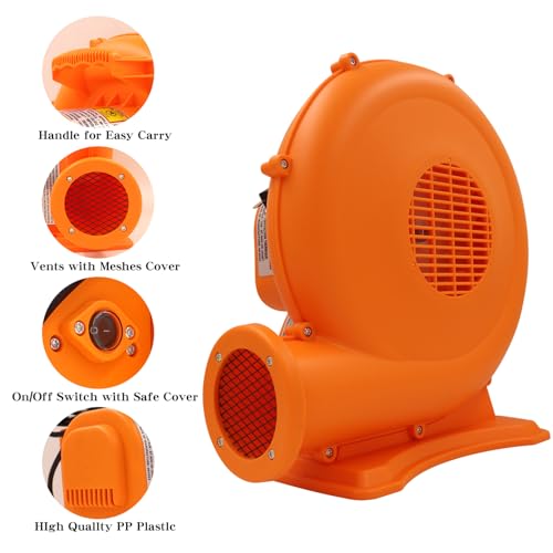SAYOK Ventilatore gonfiabile per Bounce House Air Blower Fan Commercial per Bounce House Bouncy Castle e Jump Slides (450, Watts) : Amazon.it: Giochi e giocattoli
