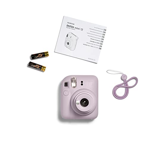 Confezione di fotocamere istantanee instax mini 12 in edizione limitata, lilla e viola : Elettronica