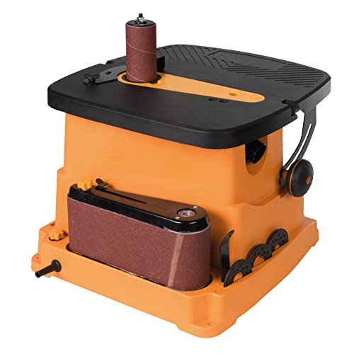 Triton   Levigatrice a mandrino oscillante e a nastro 450 W TSPST450 (977604) : Amazon.it: Fai da te