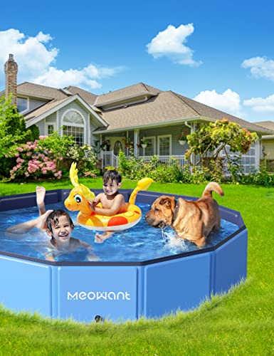 Piscina per Cani,XL:160 * 30cm,Piscina per Bambini Pieghevole PP Piscinetta per Cani Grandi Bagno per Cani Antiscivolo Resistente,Vasca da Bagno per Animali Domestici con 4 Patch di Riparazione : Prodotti per animali domestici