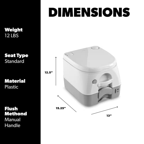Dometic   Toilette Portatile, 10 Litri : Amazon.it: Sport e tempo libero