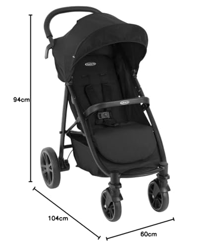 Graco Passeggino EezeFold, Midnight : Amazon.it: Prima infanzia