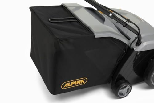 Alpina Scarificatore Elettrico ASC 1.3 E, Motore da 1300 W, Con 16 Lame e 36 molle, Profondità regolabile da   6 mm a   4 mm, per scarificare e arieggiare il terreno, Sacco di Raccolta da 40 l : Amazon.it: Giardino e giardinaggio