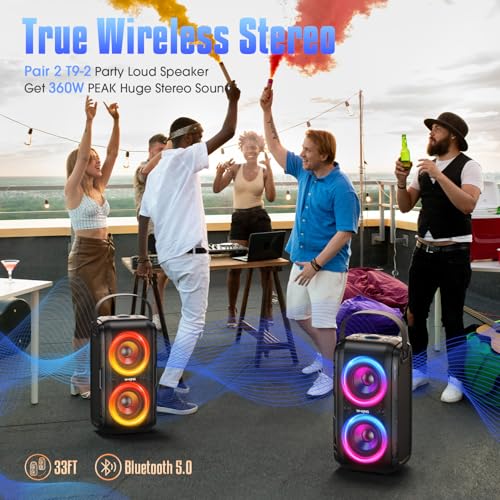 Bluetooth W KING altoparlanti portatili Riproduzione