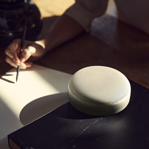 Bang & Olufsen Beosound A1 (2a Generazione)   Speaker Bluetooth Portatile Premium Impermeabile IP67, Suono a 360 Gradi, Assistente Vocale Alexa, Vivavoce, Batteria di 18 Ore   Grigio Nebbia : Elettronica