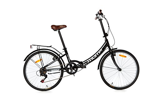 moma bikes Bicicletta Pieghevole, TOP CLASS 24", Alluminio, SHIMANO 6V, Sella Comfort : Sport e tempo libero