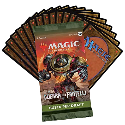 Magic The Gathering Confezione di buste per draft di   La Guerra dei Fratelli, 36 buste (Versione Italiana), Multi, D0323103 : Amazon.it: Giochi e giocattoli