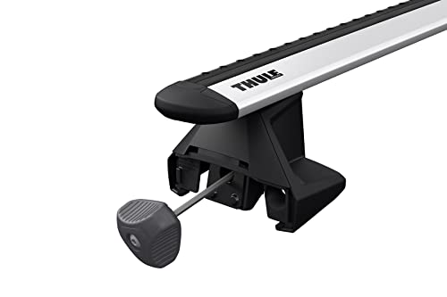 Thule Evo Clamp Piede per Veicoli Confezione da 4 Nero Black One Size : Auto e Moto