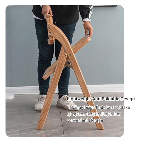 Sedie pieghevoli moderne in legno impilabili con sedile posteriore in rattan, ideali per sala da pranzo, cucina, balcone, sedia laterale senza braccioli con seduta larga, mobili comodi ed eleganti per : Amazon.it: Casa e cucina