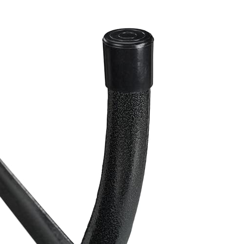 Relaxdays Tavolo da Birreria con Panche, Set da Giardino, Panchine e Tavolino 180 cm Pieghevoli, Aspetto Legno, Nero, Acciaio : Giardino e giardinaggio