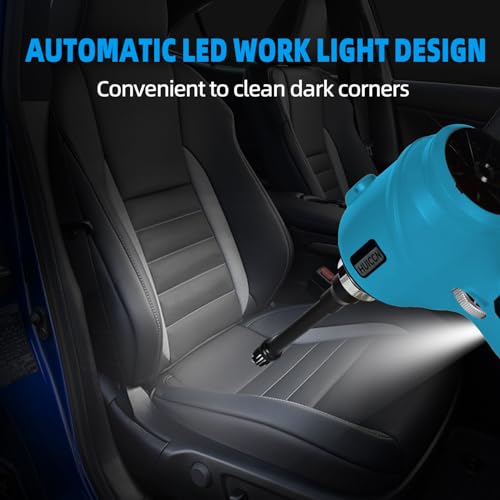 Soffiatore senza fili per batteria Makita da 18 V, soffiatore ad aria compressa senza spazzole, 447 MPH, per garage, officina, segheria, pulizia della casa (batteria non inclusa) : Amazon.it: Cancelleria e prodotti per ufficio