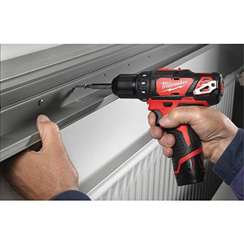 Trapano Avvitatore a Batteria Milwaukee M12BDD 152C 2x 12 V / 1,5 Ah Li Ion, 1 Pezzo, 4933451460 : Amazon.it: Fai da te