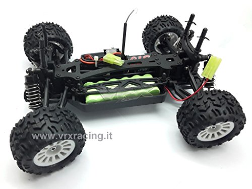 VRX Monster truck MAGGIOLINO BT BD scala 1/18 motore elettrico a spazzole RC 370 radio 2.4GHz RTR 4WD : Giochi e giocattoli