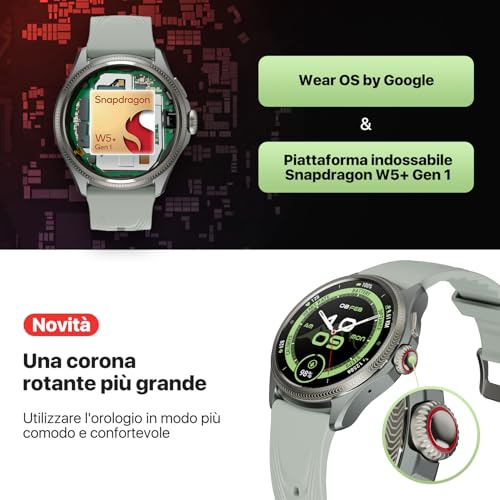 TicWatch Pro Enduro Slate allenamento