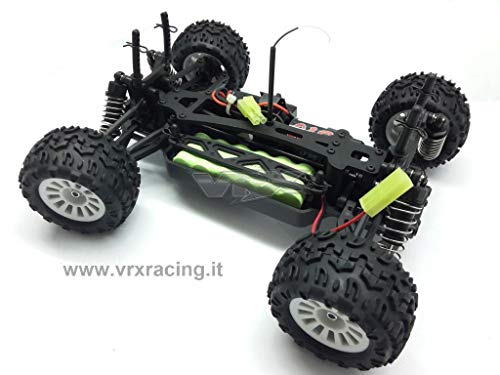 VRX Monster Truck Maggiolino BT BD Scala 1/18 Motore Elettrico a spazzole RC 370 Radio 2.4GHz RTR 4WD : Auto e Moto