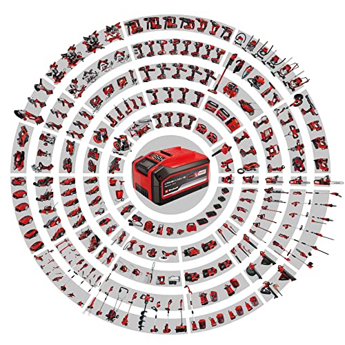 Einhell Smerigliatrice Angolare A Batteria Te Ag 18/115 Li Solo Power X Change 18 V, Nero Rosso : Amazon.it: Fai da te