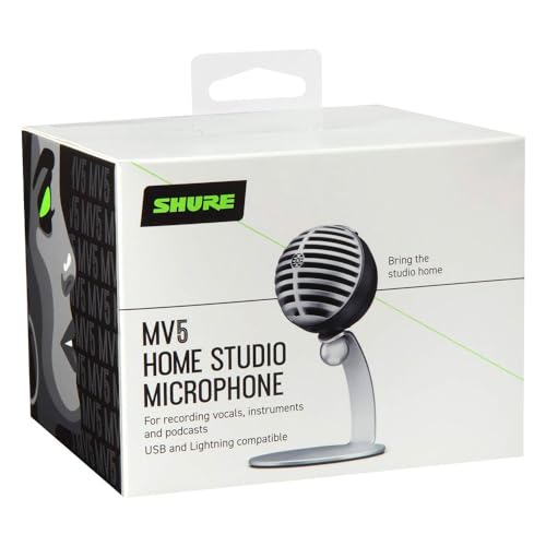Shure MV5 DIG Microfono Condensatore Confezione