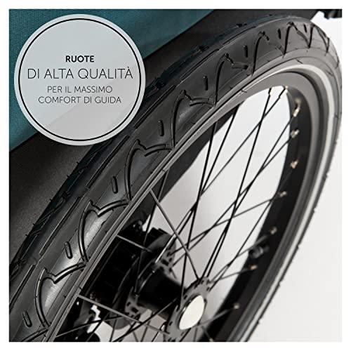 hauck Rimorchio Bici Bimbi Passeggino