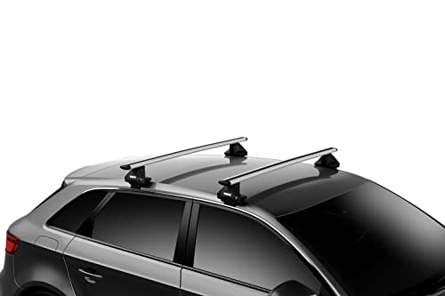 Thule Evo Clamp Piede per Veicoli Confezione da 4 Nero Black One Size : Auto e Moto