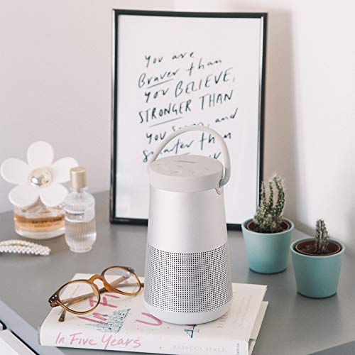 Bose Diffusore SoundLink Revolve  II Bluetooth portatile: Diffusore wireless resistente all'acqua con batteria a lunga durata, Argento : Elettronica
