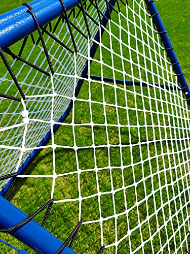 POWERSHOT Rete di Rimbalzo da Calcio a Due Facce 100 X 100 cm. Utilizzabile da 2 Atleti contemporaneamente : Sport e tempo libero