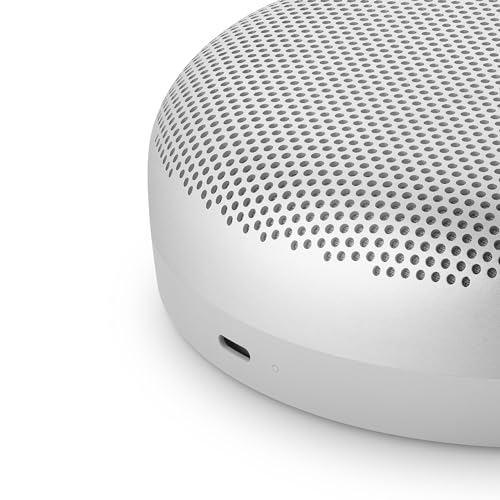 Bang & Olufsen Beosound A1 (2a Generazione)   Speaker Bluetooth Portatile Premium Impermeabile IP67, Suono a 360 Gradi, Assistente Vocale Alexa, Vivavoce, Batteria di 18 Ore   Grigio Nebbia : Elettronica