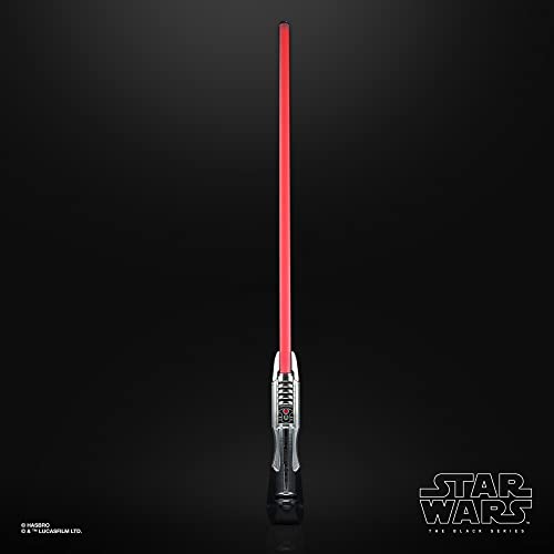 Star Wars Hasbro The Black Series, Spada Laser Elettronica Force FX Elite di Darth Revan, con luci a LED di Nuova Generazione ed Effetti sonori : Giochi e giocattoli