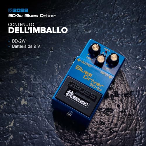 BOSS BD 2W Waza Craft Blues Driver, l'esperienza definitiva del suono BOSS : Amazon.it: Strumenti Musicali