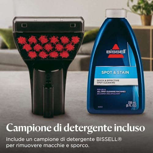 BISSELL SpotClean ProHeat, Lavatappeti, Pulitore Macchie con Tecnologia HeatWave, Lava Tappezzeria per Tappeti, Auto, Pulisci Divani, Moquette, Materassi e Altro, Potente Motore da 330W, 36988 : Amazon.it: Casa e cucina