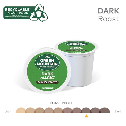 Green Mountain Coffee, Dark Magic (Extra Bold), 96 Count K Cups for Keurig Brewers : Amazon.it: Alimentari e cura della casa