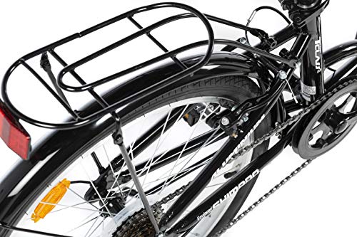 moma bikes Bicicletta Pieghevole, TOP CLASS 24", Alluminio, SHIMANO 6V, Sella Comfort : Sport e tempo libero