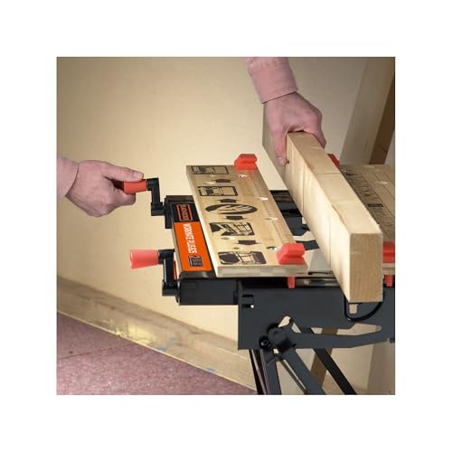 BLACK DECKER, Workmate Banco da Lavoro, Pieghevole, Nero. WM825 XJ : Amazon.it: Fai da te