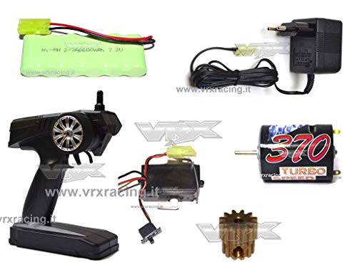 VRX Monster Truck Maggiolino BT BD Scala 1/18 Motore Elettrico a spazzole RC 370 Radio 2.4GHz RTR 4WD : Auto e Moto
