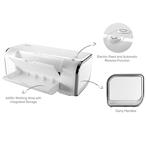Sizzix Big Shot Switch Plus Starter Kit bianco Versione UE : Videogiochi