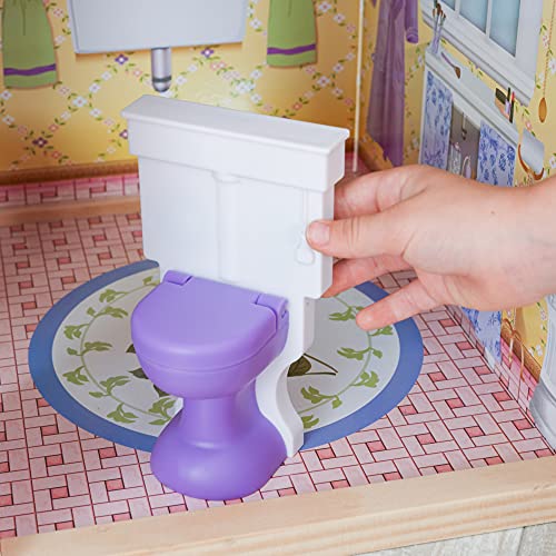 KidKraft Casa delle Bambole in Legno Magnolia Mansion con Accessori e Mobili, Casa a 3 Livelli di Gioco con Ascensore per Bambole di 30 cm, Giocattolo per Bambini 3  Anni, 65907 : Amazon.it: Giochi e giocattoli