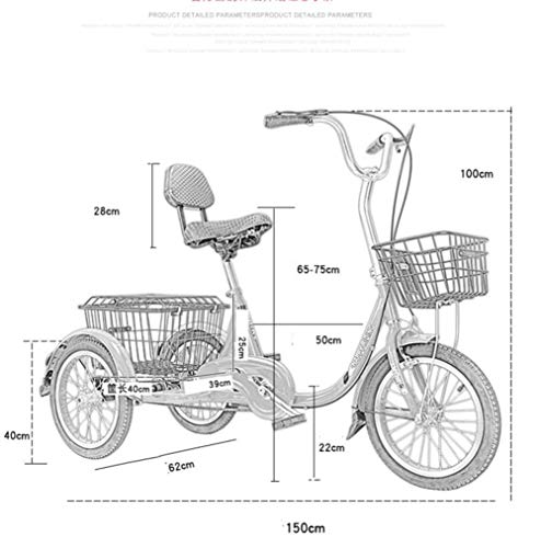 JHKGY Triciclo Bicicletta Strumenti Assemblaggio