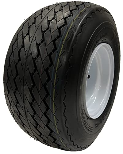 Four Golf cart pneumatici e cerchioni 18 x 8.5 x 8 18 – 850 – 8 18 x 8.50 – 8 bianco 4 fori di fissaggio ruota 45,7 cm : Amazon.it: Auto e Moto