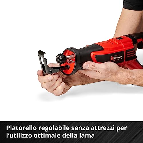 Einhell Professional TP AP 18/28 Li BL   Solo Sega universale a batteria Power X Change (18V, oscil. al min. 2500, ampiezza oscil. 28 mm, incl. lama per legno, senza batteria e caricabatteria) : Amazon.it: Fai da te