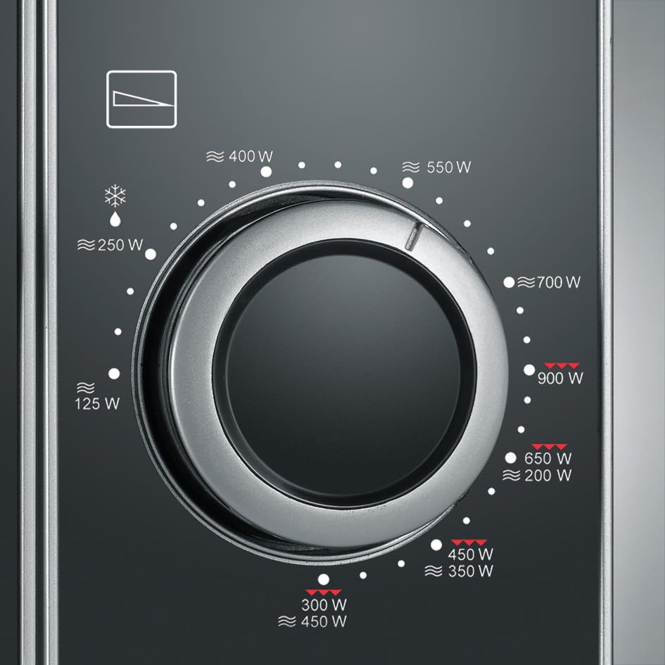 SEVERIN MW 7874 Forno microonde 700 W e potenza grill 900 W, Microonde 20 L con piatto girevole, scongelamento, 9 modalità di cottura, timer 30min e maniglia professionale, Argento : Amazon.it: Casa e cucina