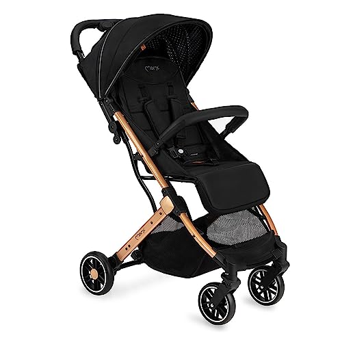 Momi Passeggino MoMi ESTELLE a partire da 6 mesi (fino a 15 kg), pieghevole con cintura di sicurezza a 5 punti, cestino porta spesa e funzione di apertura, manico telescopico per il traino : Amazon.it: Prima infanzia