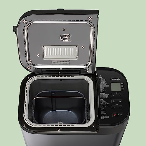 Panasonic SD YR2540 Premium Grigio Macchina per il pane completamente automatica, design orizzontale e dispenser per lievito, 32 programmi automatici, due sensori di temperatura, tempo predefinito di : Amazon.it: Casa e cucina