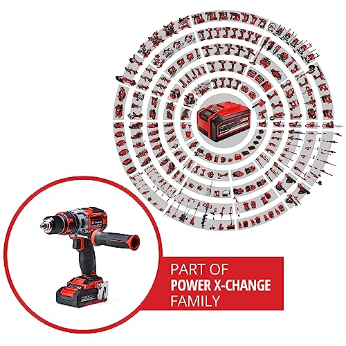 Einhell Cacciavite cordless TE CD 18 Li i Brushless Power X Change (con funzione di impatto, Li Ion, 18 V, 2 velocità, 60 Nm, luce LED, custodia, incl. 2 batterie da 2,0 Ah e caricabatterie) : Amazon.it: Fai da te