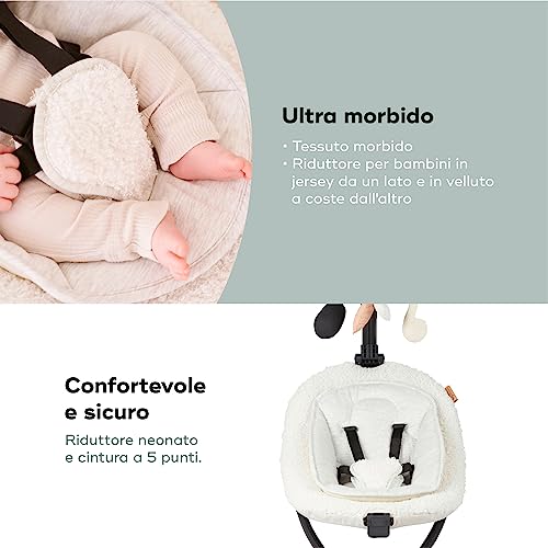 Babymoov Altalena Swoon Evolution curl white : Amazon.it: Prima infanzia