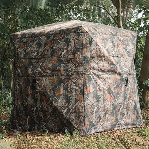 SSLW Tenda da Caccia Trasparente   Tenda da Terra Pop up per 2 3 Persone con Borsa per Il Trasporto, Tende da Caccia Portatili Resilienti a 270 Gradi per Caccia a Cervi E Tacchini : Amazon.it: Sport e tempo libero