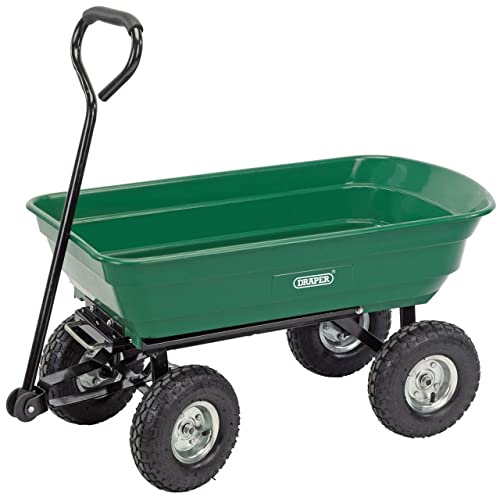 Draper Carrello da Giardino Resistente, Carrello con Maniglia da Traino, Carrello da Giardino con Ruote con carico di 200 kg | 58553 : Amazon.it: Giardino e giardinaggio