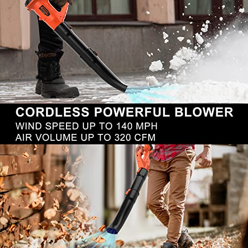 Soffiatore Bravolu Caricabatteria Regolabile Regolabili