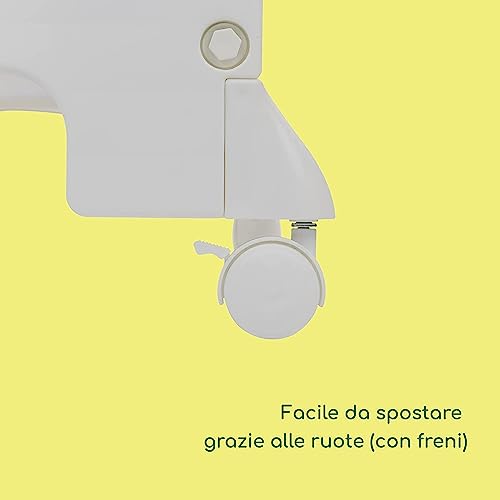 Bebeconfort Dolphy Fasciatoio con Vaschetta Bagnetto Neonato 2 in 1, 0 12 Mesi (max 11kg), Fasciatoio con Ruote, Cassettiera, Materassino Imbottito Cambio Pannolini, Pratico Tubo di Scarico, Grey Mist : Amazon.it: Prima infanzia