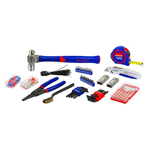 WORKPRO Cassetta degli Attrezzi da Lavoro Completa 408 Pezzi, Set di Attrezzi, Valigia Porta Utensili, Set Strumenti per Fai da Te : Amazon.it: Fai da te