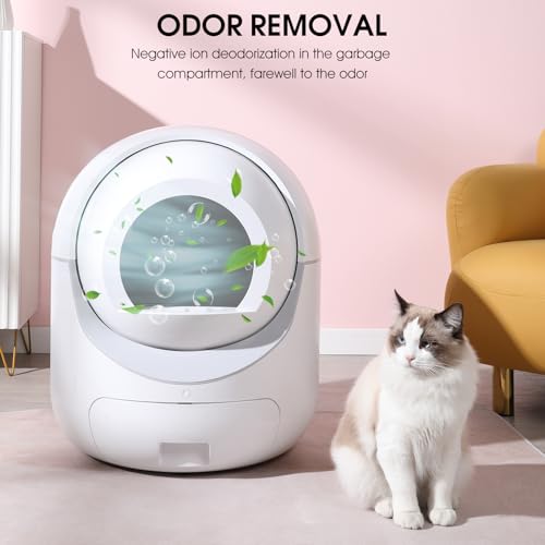 Opetdo Lettiera Gatto Autopulente 70L   10L, Lettiera Automatica per Gatti con Monitoraggio Sanitario APP, Isolamento Odori/Comando APP per Più Gatti : Amazon.it: Prodotti per animali domestici