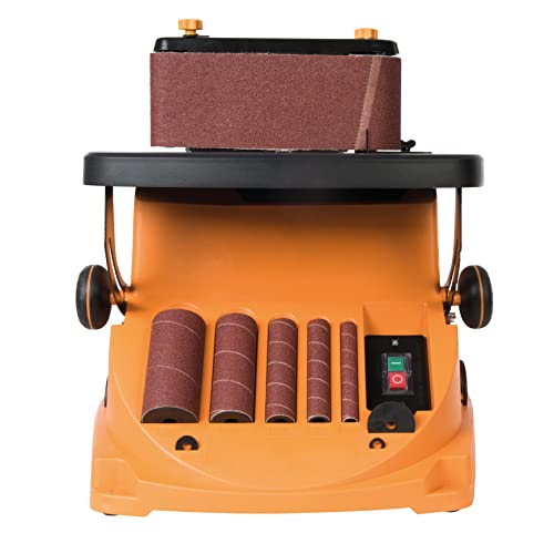 Triton   Levigatrice a mandrino oscillante e a nastro 450 W TSPST450 (977604) : Amazon.it: Fai da te